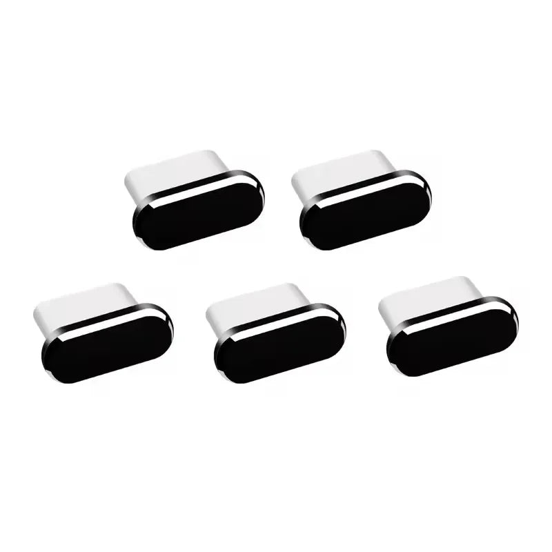 1-5Pcs Metal USB Type C Dust Plug for iPhone 17 Pro Max Air 17PM Mobile Phone Type-C Charging Port Protector Cover Cap Stopper