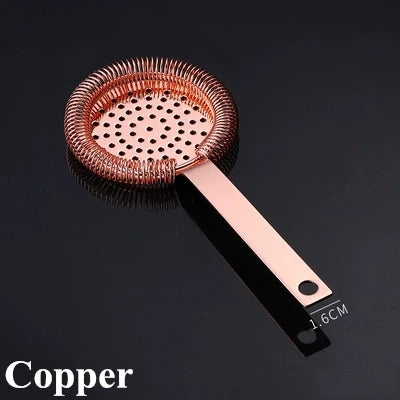 Bar Strainer Sprung Cocktail Strainer Stainless Steel Deluxe Strainer Bar Tools