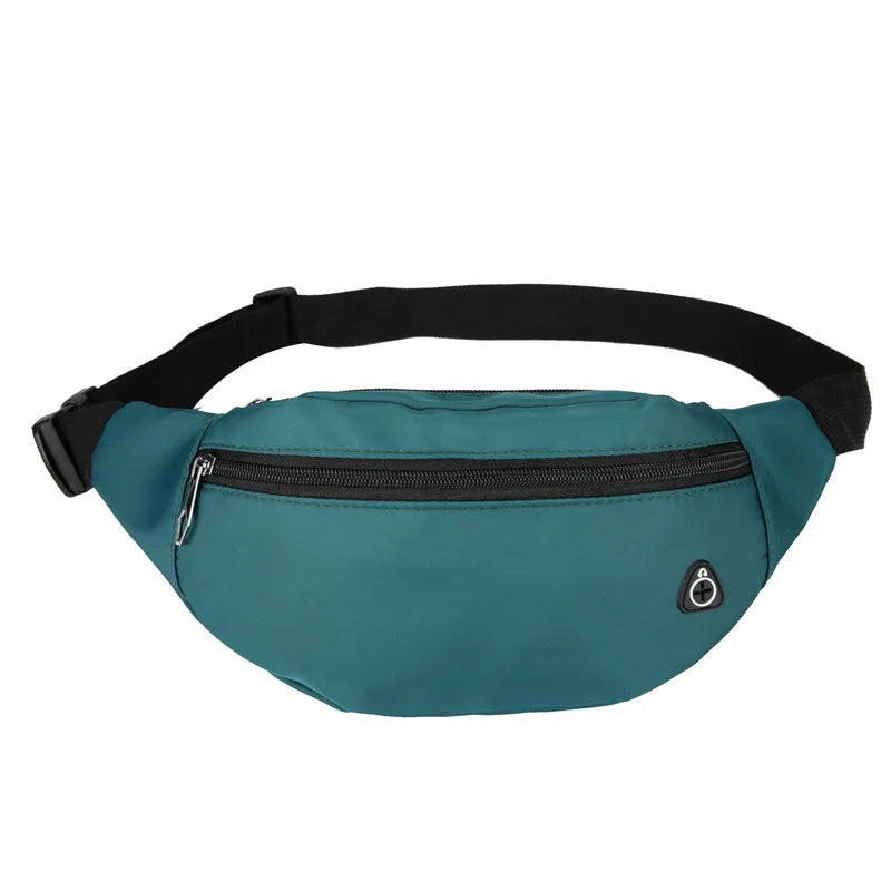 New Simple and Fashionable Waist Bag, Casual and Versatile Sports Chest Bag For Men and Women, Dail Running Mobile Phone Bag