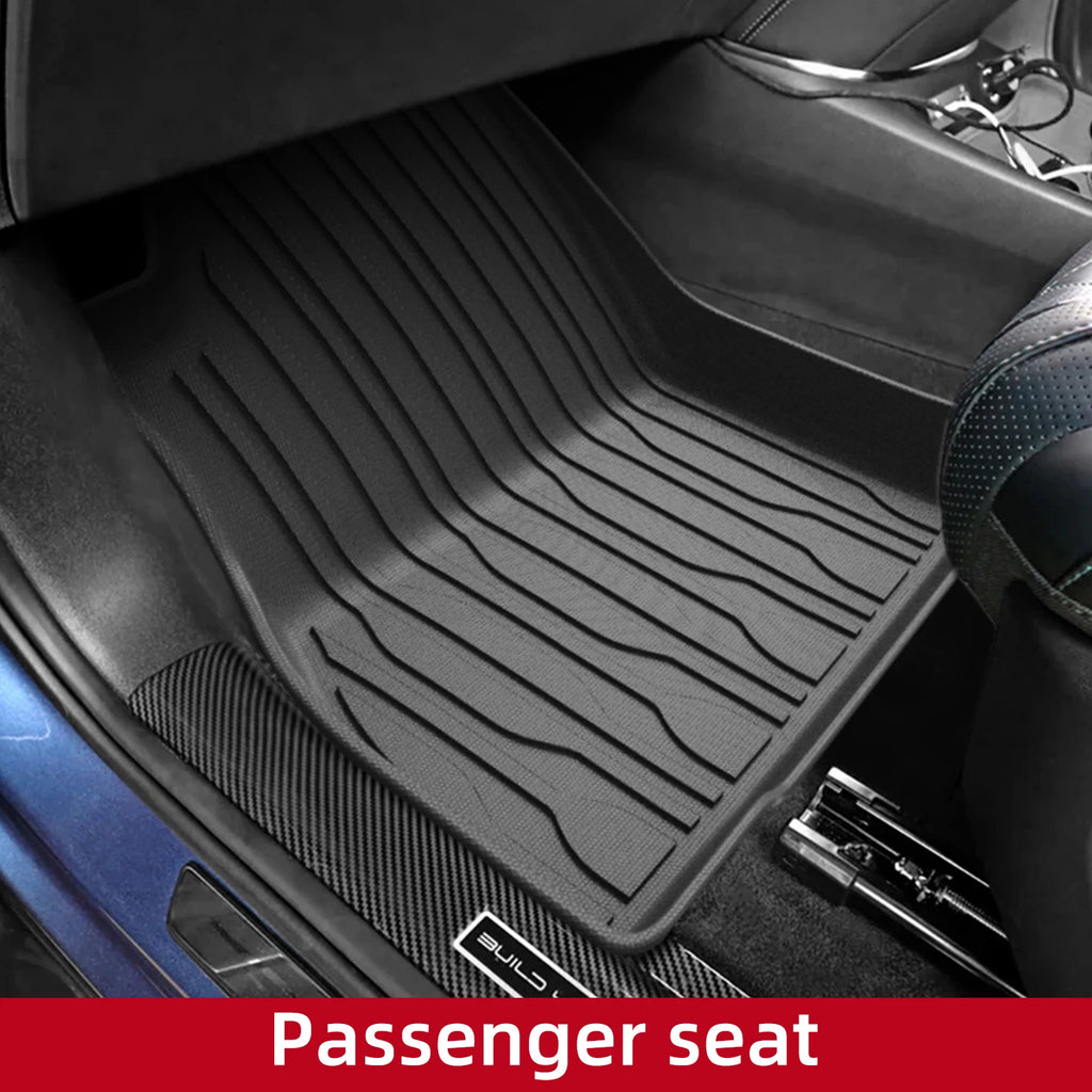 LUCKEASY Right Drive for BYD Sealion 7 EV Model 2024 2025 Car Floor Mats Cargo Liner Pad Waterproof All- Weather Accessories