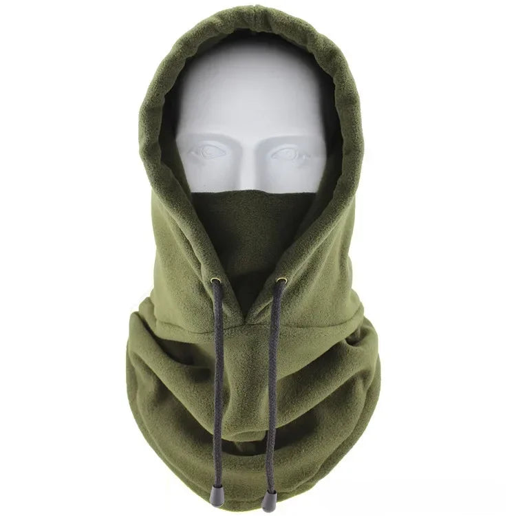 Winter Thermal Fleece Hat Hooded Outdoor Windproof Skiing Sport Men Women Neck Warmer Balaclava Cycling Face Mask Masked Caps