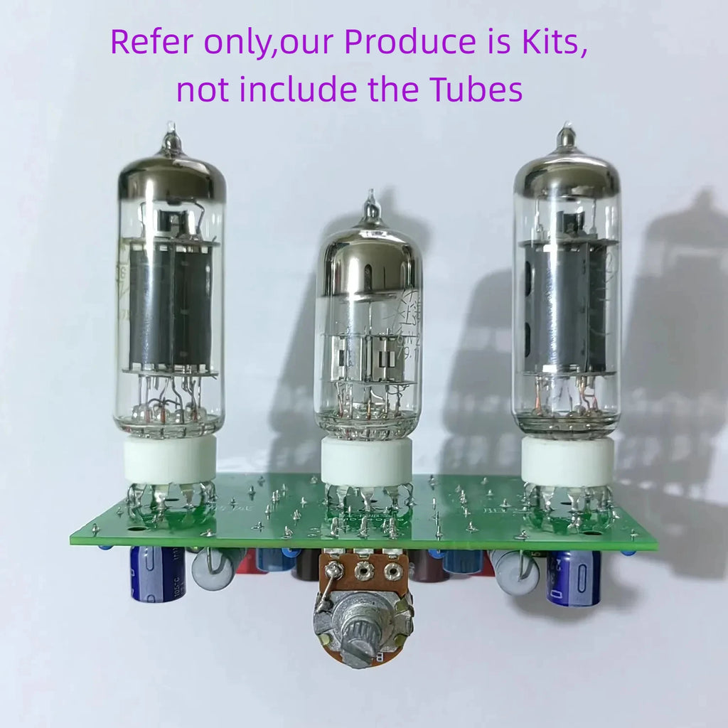 GHXAMP Kits Mini 6N2 Push-6P1 Dual Channel Tube Amplifier Board Parts 3.5W+3.5W (10cm x 7cm)