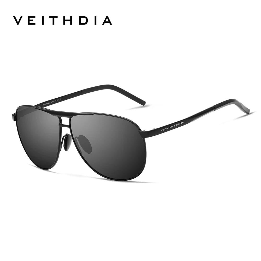 VEITHDIA Polarized Pilot Outdoor Sunglasses Classic Men's Fashion Women's UV400 Outdoor Sports Eyeglasses For Male VFH3028