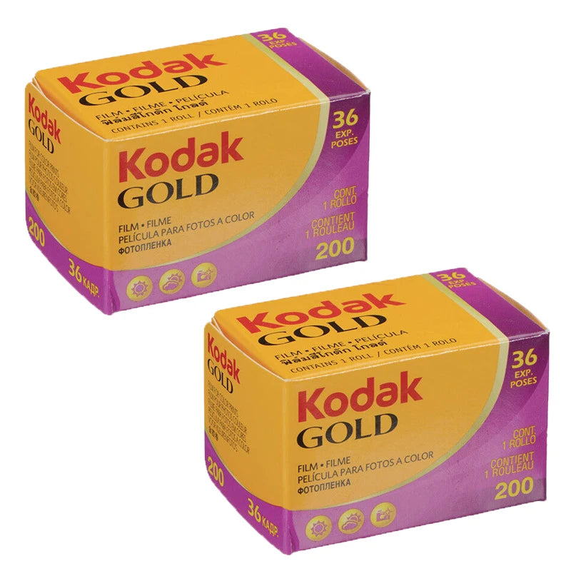 KODAK GOLD 200 35mm Film 36 Exposure per Roll Fit For M35 / M38 Camera (Expiration Date: 01/2025)