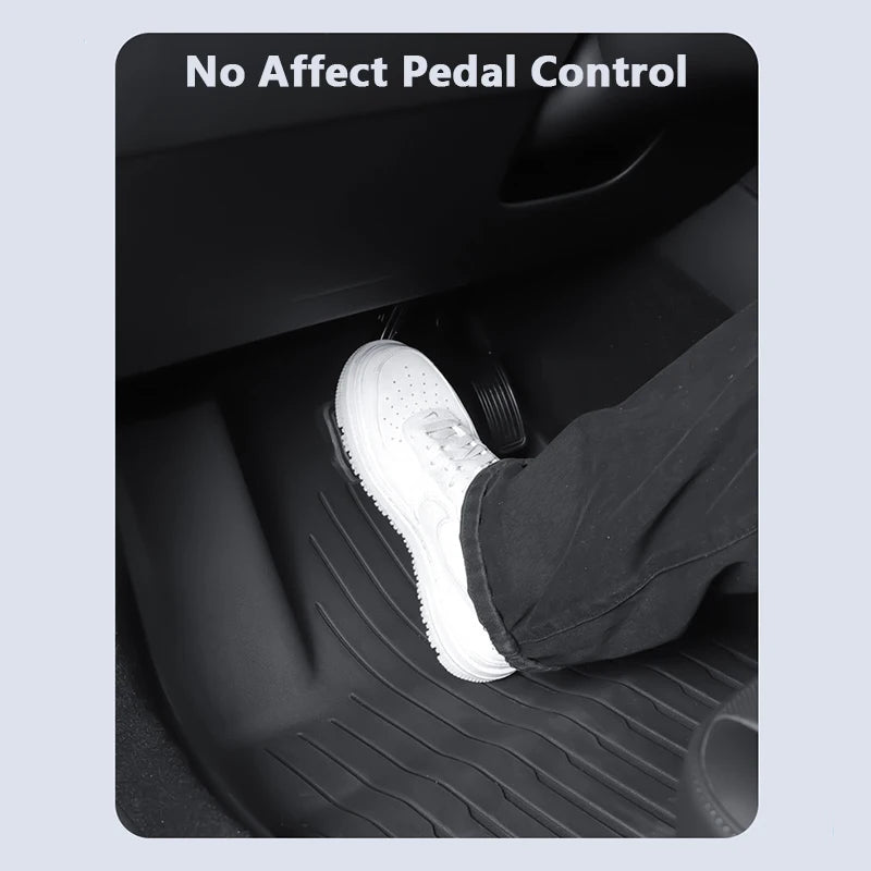 For Tesla Model 3 Highland Floor Mat Left and Right Hand Drive TPE Carpet Waterproof Weather-resistant Foot Pads Mats