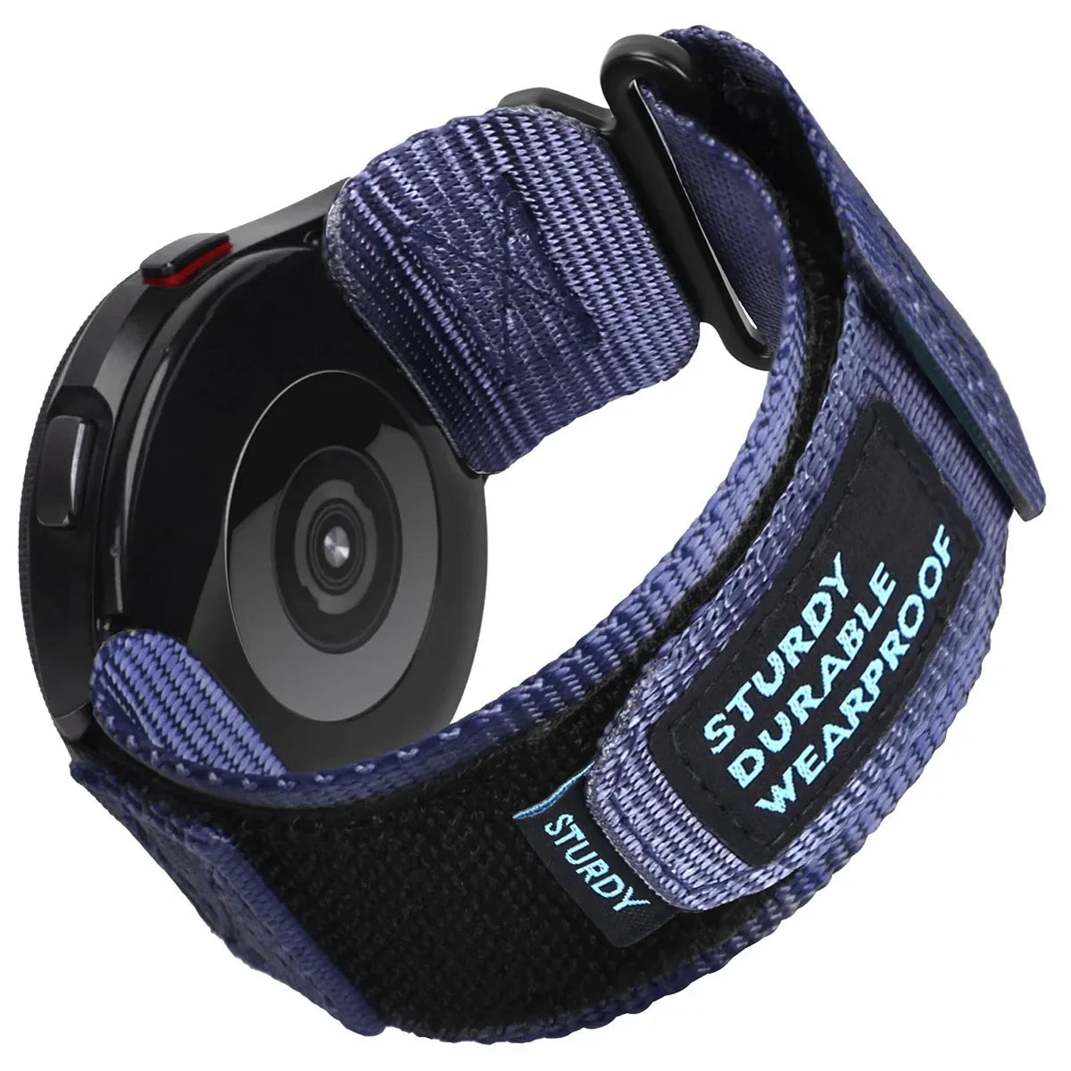 20mm 22mm Nylon Strap for Samsung Galaxy Watch 7/6/5/4 40 44mm 6Classic 47mm Sport Loop Bracelet for Huawei Watch GT3 4Pro Band