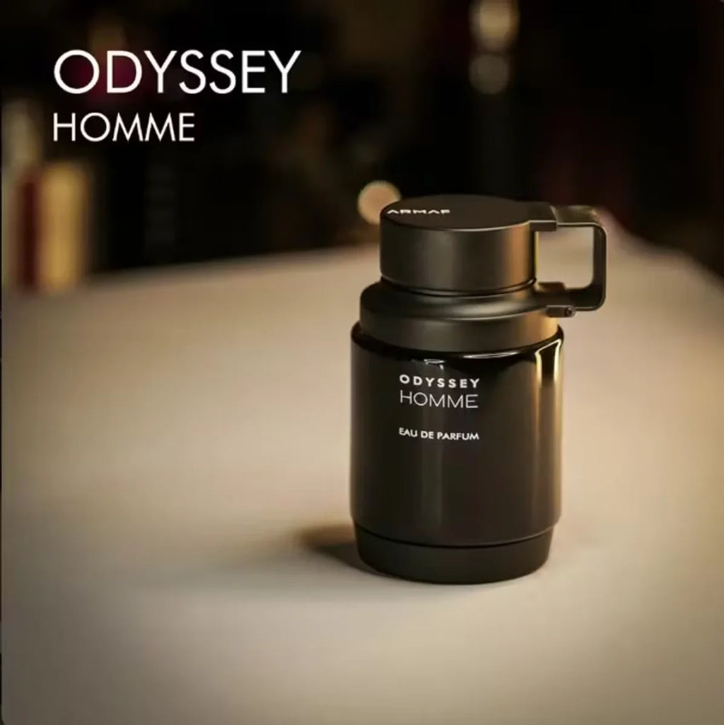 Armaf Odyssey Men's Black Perfume Spray - 3.4 ounces/ 6.8 ounces - Enchanting amber fragrance