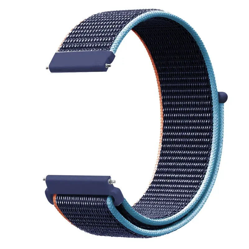 Nylon Loop For Garmin Forerunner 965 255 265 745 Bracelet For Garmin Vivoactive 6 5 4 3/Venu 2 3/Active/Chronos 22mm 20mm Strap