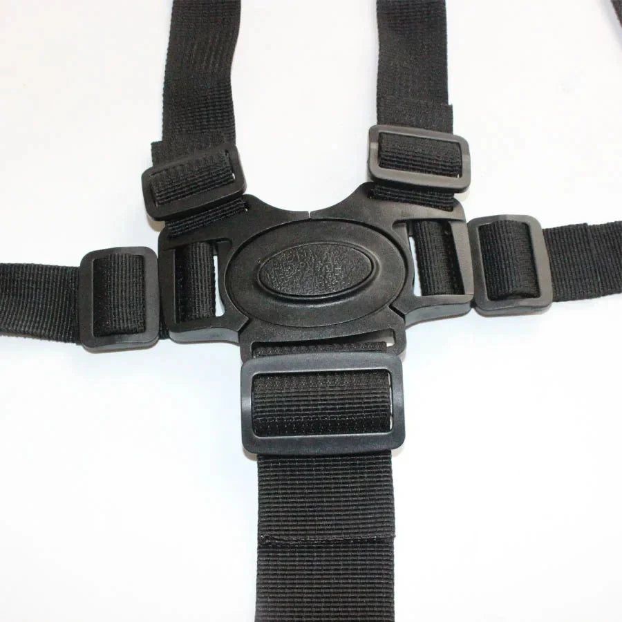 Baby Universal 5 Point Harness High Chair Safe Belt Seat Belts for Stroller Pram Buggy Children Kid Pushchair Child Dining Chair