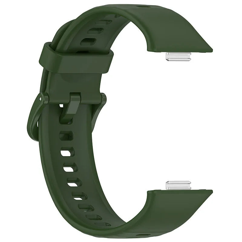 Silicone Watch Strap For Huawei Watch Fit 3 Strap Replacement Band For Huawei Watch Fit3 Strap With Case Screen Protector
