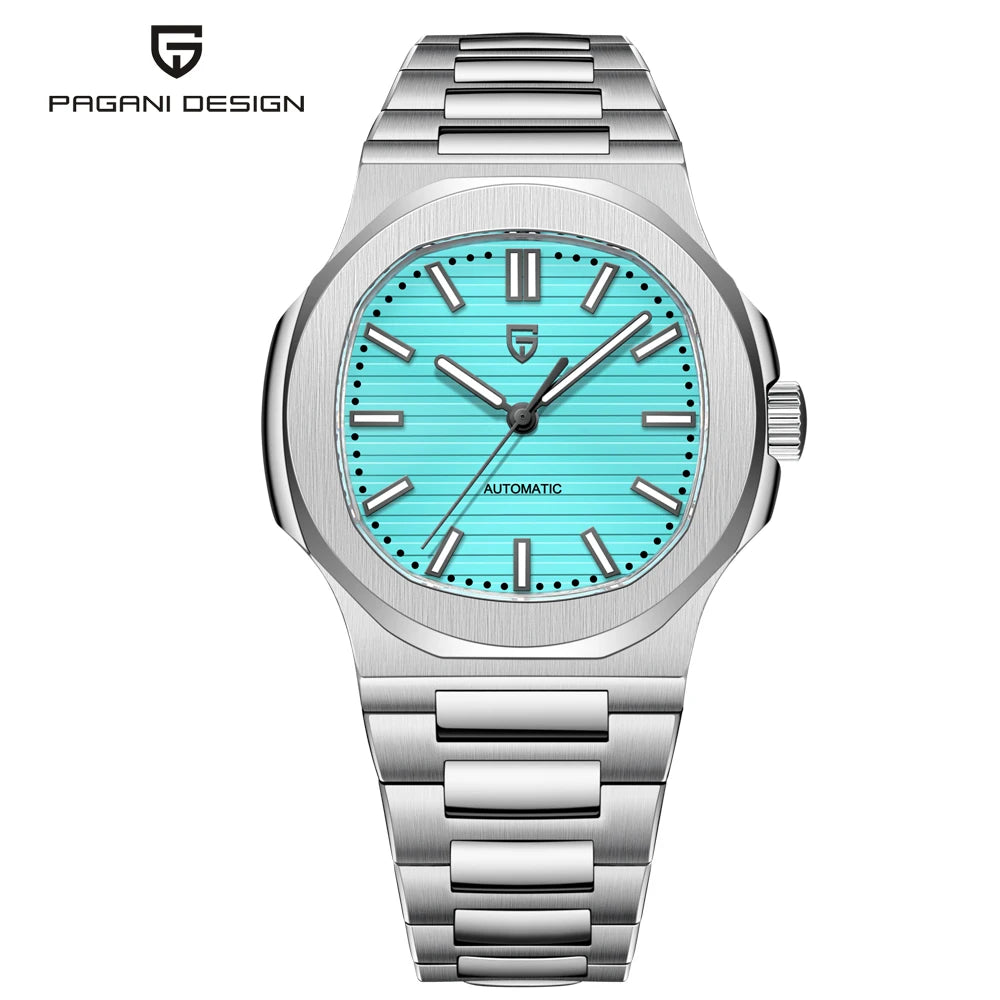 New Men's Watches PAGANI DESIGN Luxury Rose Gold Automatic Watch For Men Mechanical Wristwatch Waterproof AR Sapphire Clock 2026 EU Local Shipping
