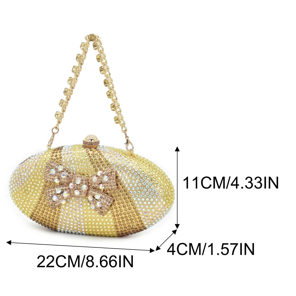 Fashion Party Shoes and Bag Match for Women Latest Italian Matching Shoes and Bag Set with Rhinestone Luxury Woman Shoes