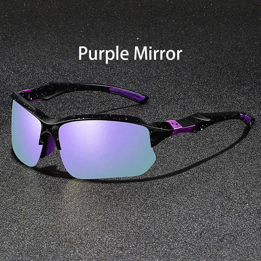 Fashion UV400 Safety Goggles Men Women Running Mountaineering Hiking Bicycle MTB Eyewear Outdoor Sports Protective Glasses