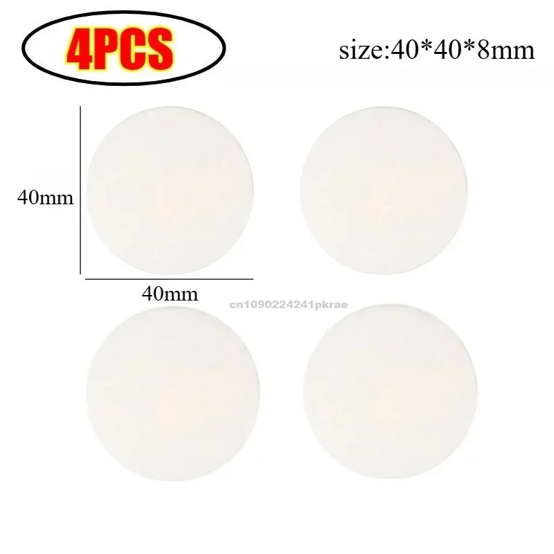 Door Stopper Handle Bumpers Silicone Self Adhesive Mute Anti-Shock Protection Porte Pad Home Decoration Wall Protection