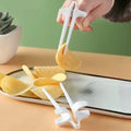 1PC Playing The Game With Chopsticks. The Clips Are Not Dirty The Chopsticks And The Clips Home Kicthen