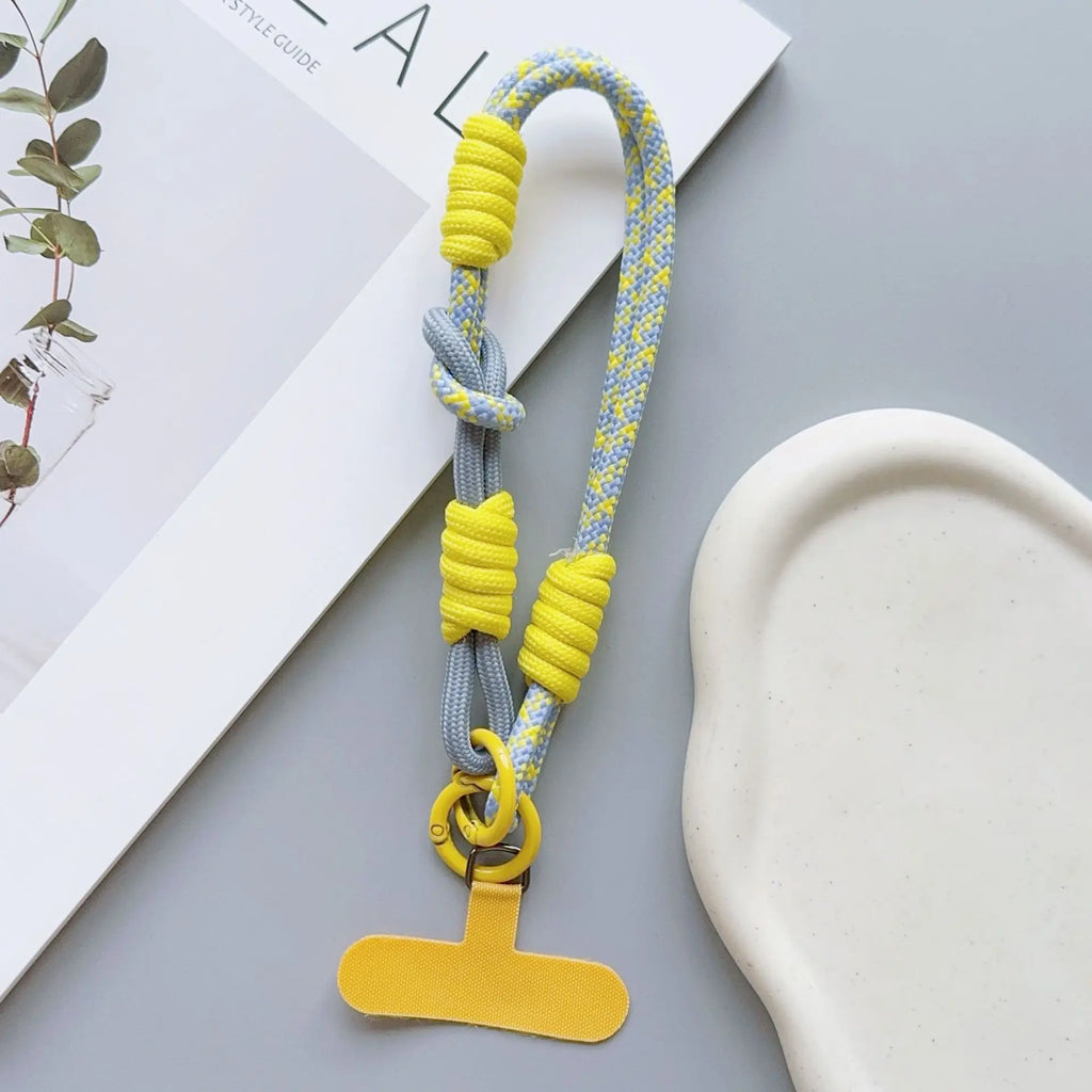 1Pc Cellphone Straps Hanging Cord Mobile Phone Lanyard Short Wrist Strap Charm Anti-lost Chain for Women Keychain Pendant