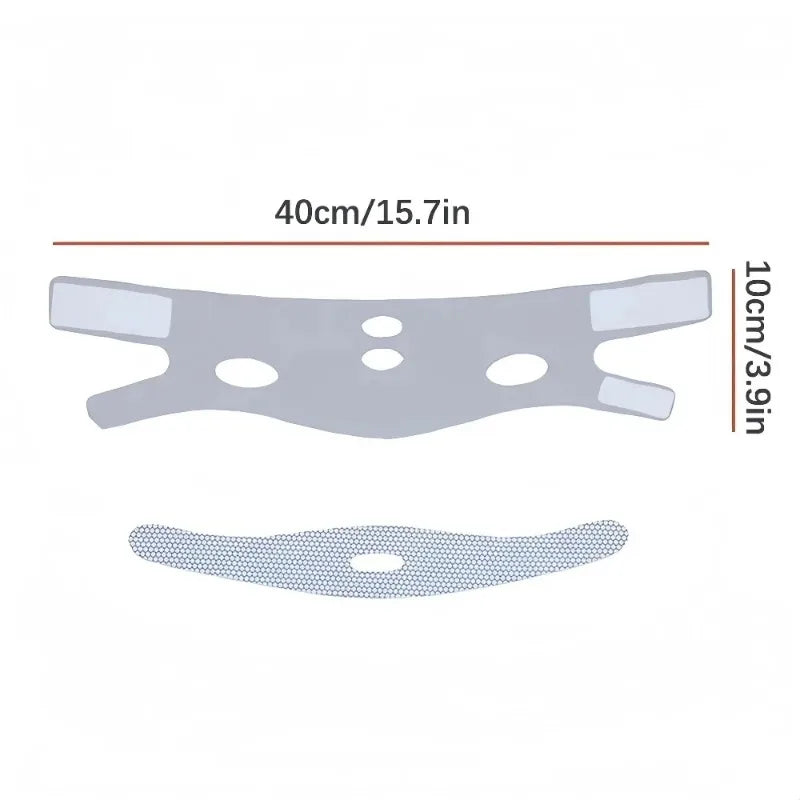 V-Shape Face Slimming Band Facial Skin Lifting Massage Tool for Double Chin Reduction And Face Thinning Relaxation Therapy