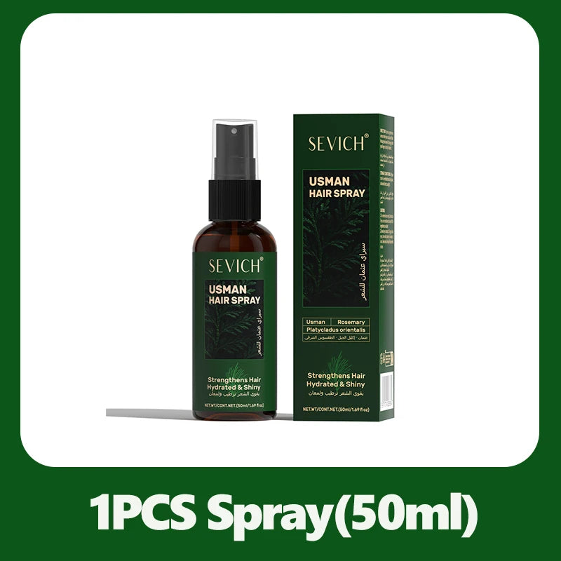 Usman Grass Shampoo Soap Scalp Strengthen Care Spray Hair Nourishing Serum Oil Fluffy Soothing Scalp Itching Repair Hair Root