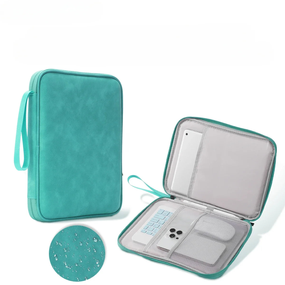 Tablet Sleeve Bag for iPad Pro 12.9 11 inch iPad 10th Air 5 4 3 10.9 10.2 inch 9th 8th 7th Generation Waterproof Zipper Pouch