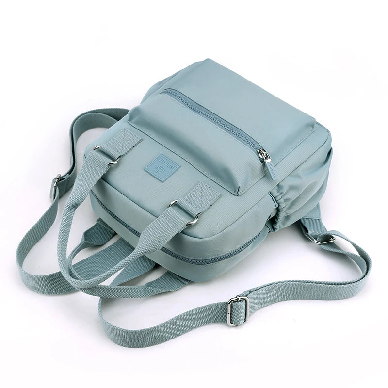 Fashion Women Small Travel Backpack Pretty Style Girls Shopping Backpack High Quality Durable Soft Fabric Daypack Backpack SAC