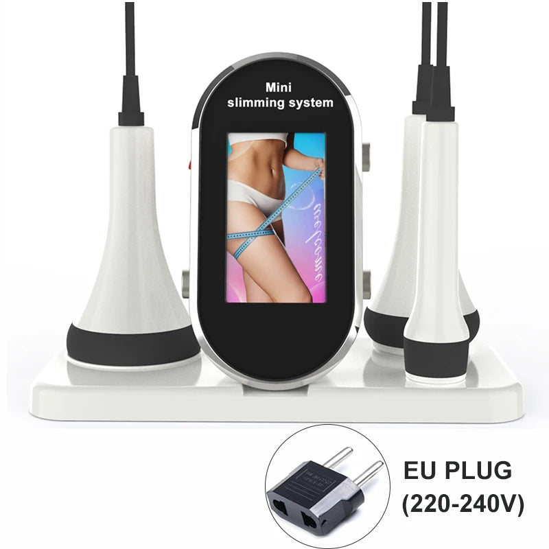 3-IN-1 Multipolar Radio Frequency 40K Cavitation Ultrasonic Slimming Skin Lifting Anti-Cellulite Fat Removal Body Massager Tools