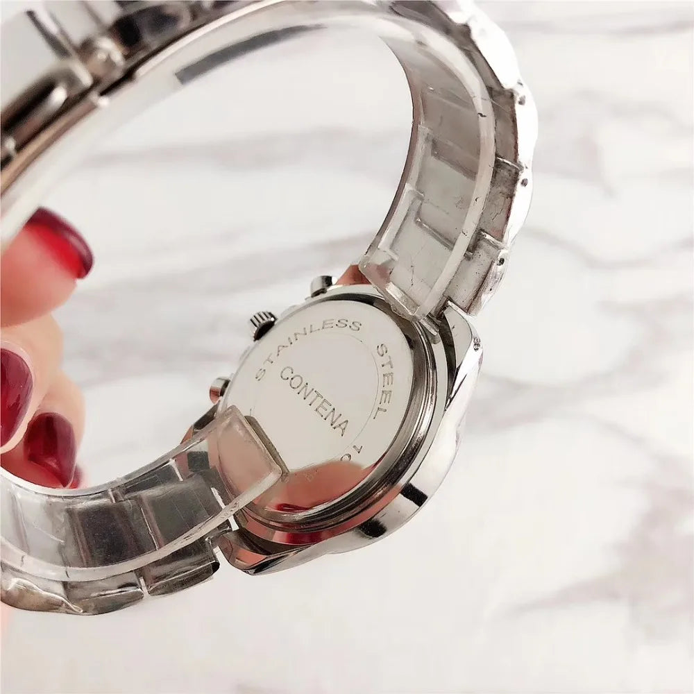 CONTENA Top Brand Luxury Watches for Women Fashion Creative Steel Bracelet Women's Watches Ladies Quartz Watch Reloj Mujer