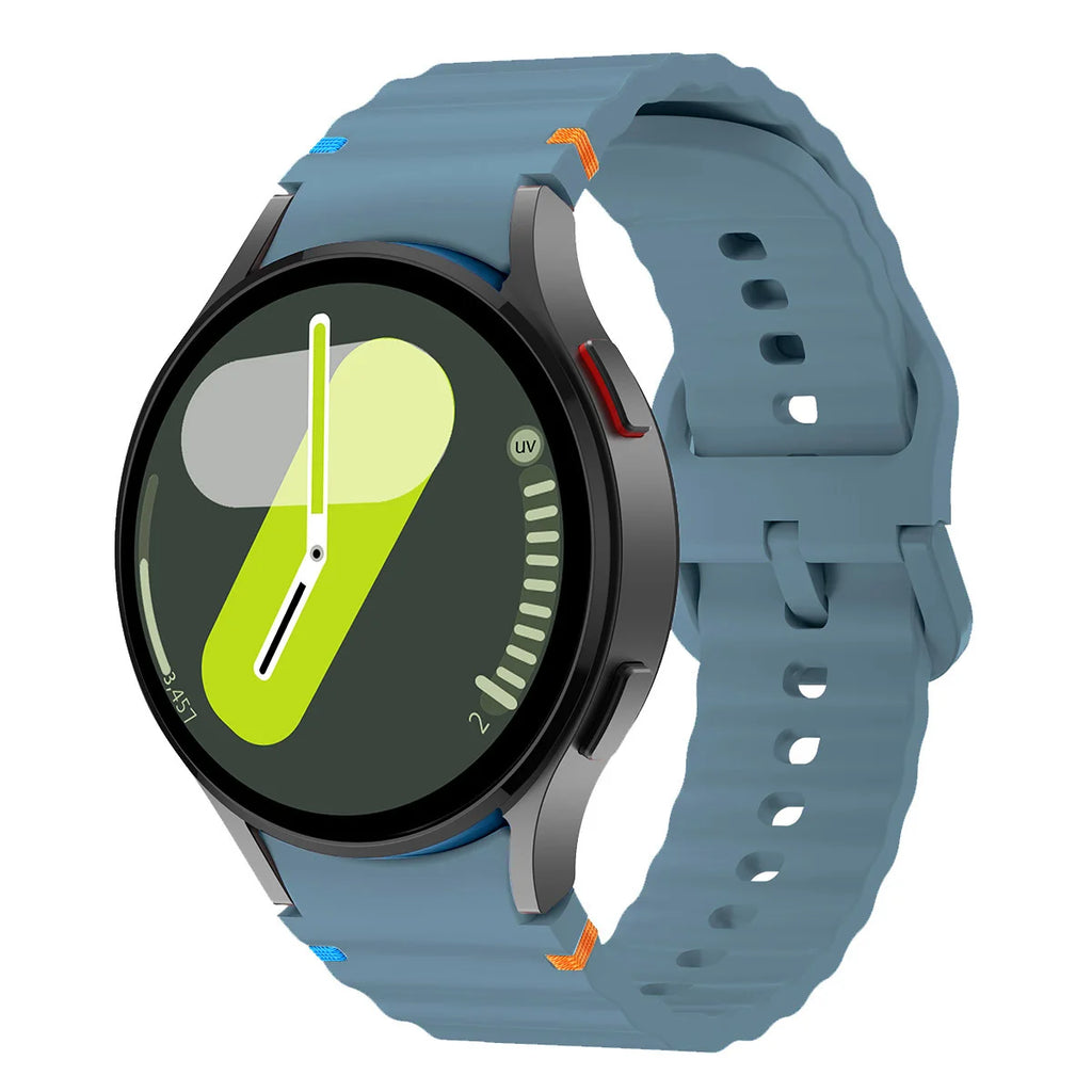 Original Silicone Band for Samsung Galaxy Watch 7 6 5 4 44mm 40mm 5Pro 45mm Bracelet for Galaxy Watch 4 6Classic 43mm 47mm Strap