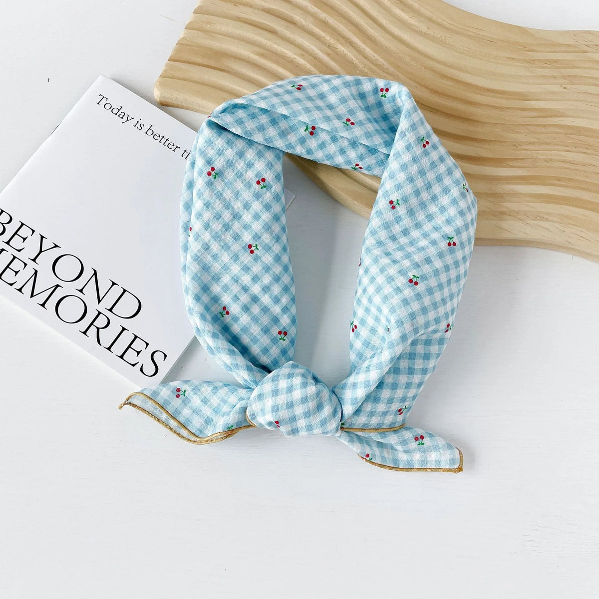 Fashion Square Scarf 1pcs Cotton Rich Summer Scarf Digital Printed Head Scarf for Women Versatile Lightweight Wrap Chic