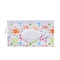 EVA Baby Wet Wipe Pouch Snap-Strap Refillable Wet Wipes Bag Flip Cover Tissue Box Outdoor Useful Baby Stroller Accessory