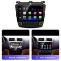 Android Car Stereo fo Honda Accord 7th 2003-2007,Build-in Carplay & Android Auto, 10 inch Capacitive Touch Screen GPS Navigation