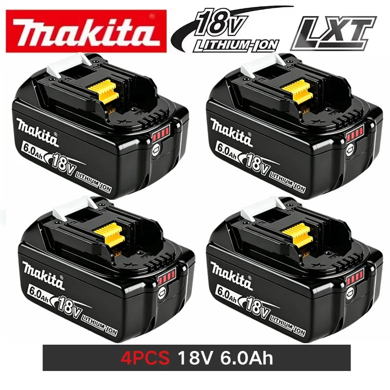 Original Makita Battery DDF487 Cordless Driver Drill Brushless Electric Impact Screwdriver Rechargeable  battery Power Tool
