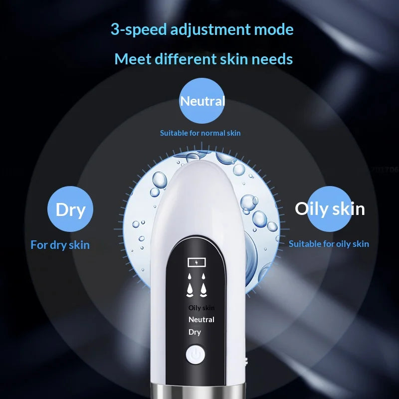Black Pore Vacuum Cleaner Electric Micro Bubble Cleanser USB Charging Beauty Instrument Skin Care Tool