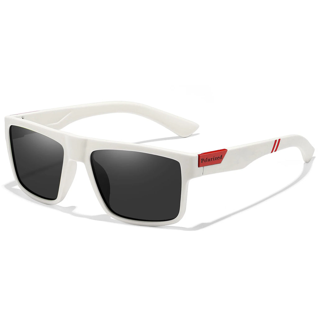 Luxury Square Vintage Polarized Windproof Cycling Sunglasses UV400 Male Eyewear Men Women Fashion Travel Driving Fishing Glasses