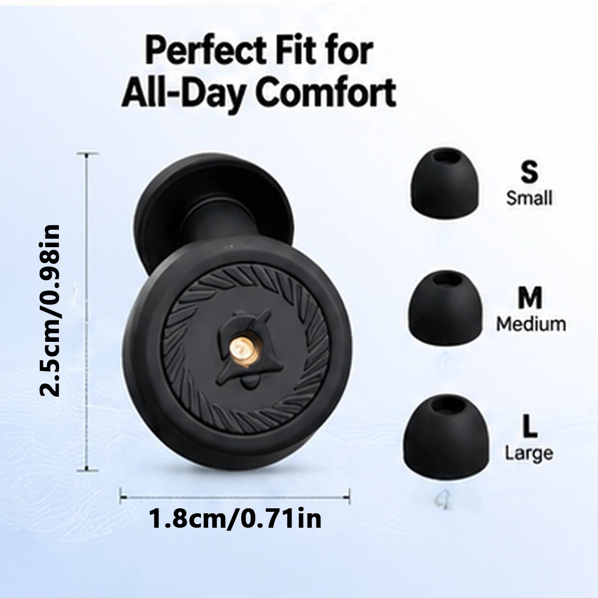 Reusable Noise Cancelling Ear Plugs for Sleeping Soft Silicone Noise Reduction Earplugs for Snoring Travel Hearing Protection