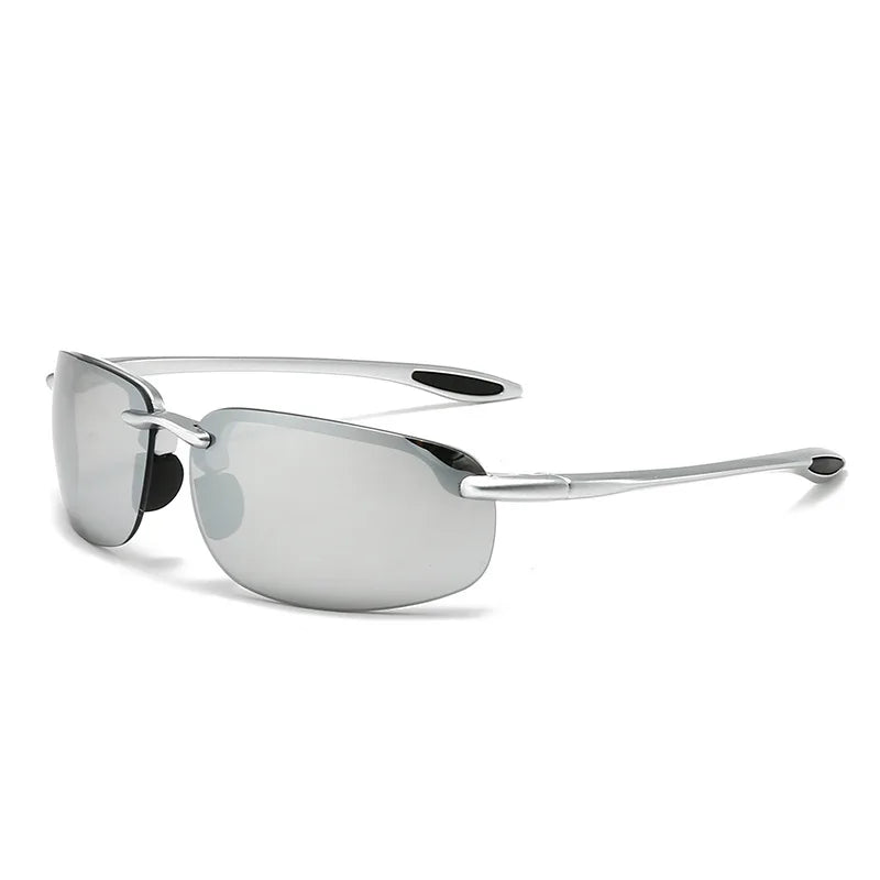 Classic Sports Protective Glasses, UV Resistant Sunglasses, Vintage Men's Glasses, Outdoor Fishing Sunscreen Glasses