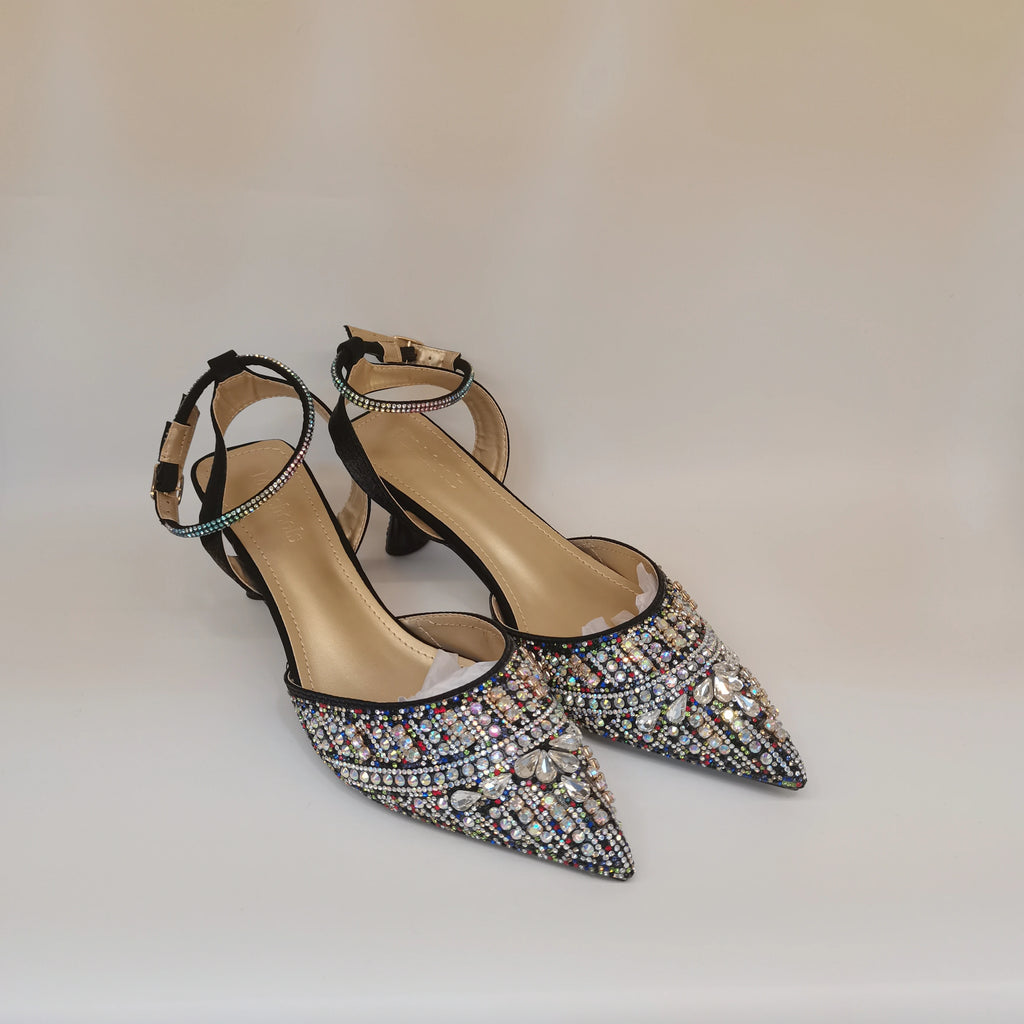 Ladies High Quality Women's Pumps And Bag Italian Fashion Design Green Colors Bag And Heels Shoes For Nigeria Wedding Party