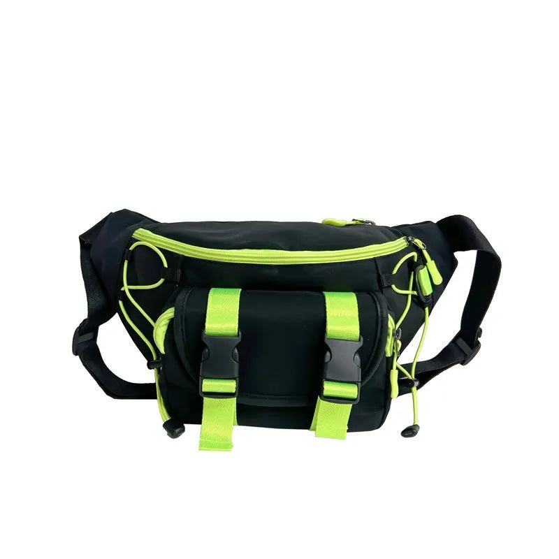 Tactical Techwear Style Punk Hip Hop Crossbody Bag Men Women Multifunction Casual Waist Bag Sport Motorcycle Cycling Fanny Pack