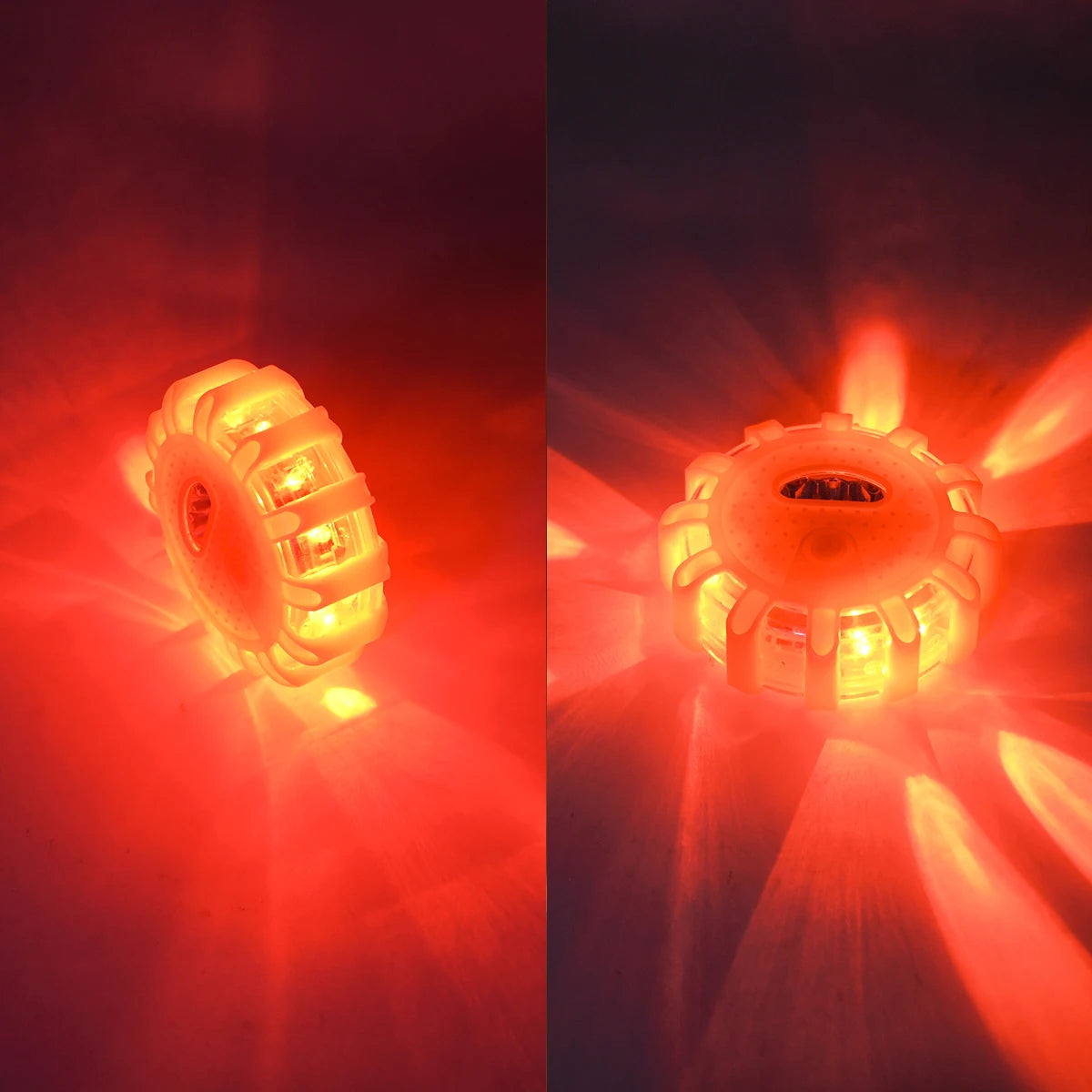 Magnetic LED Strobe Warning Light Portable Car Road Rescue Safety Flashing Lights Roadside Auto Signal Beacon Lamp Accessory