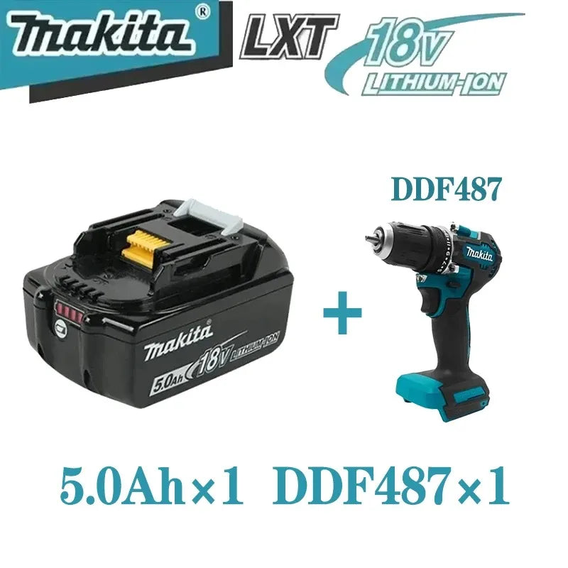 100% Genuine Makita 18V Battery 5Ah 6Ah 9Ah, Replacement for BL1860B BL1850B BL1840 BL1830 BL1815 Power Tool Battery