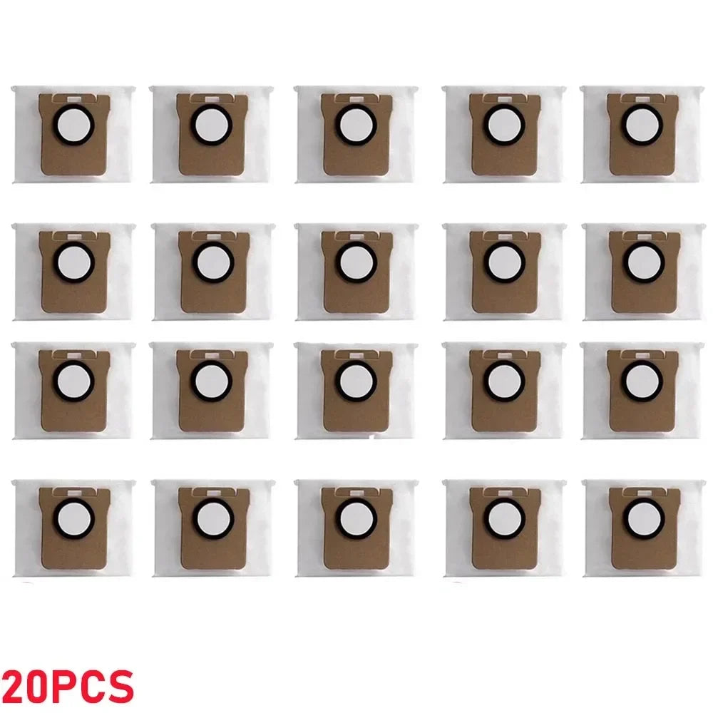 Dust Bag Mop Pads For Xiaomi X20 Plus/X10 Plus/X20 Max /X10+, For Dreame L10 Ultra /S10/S10 Pro Replacement Parts