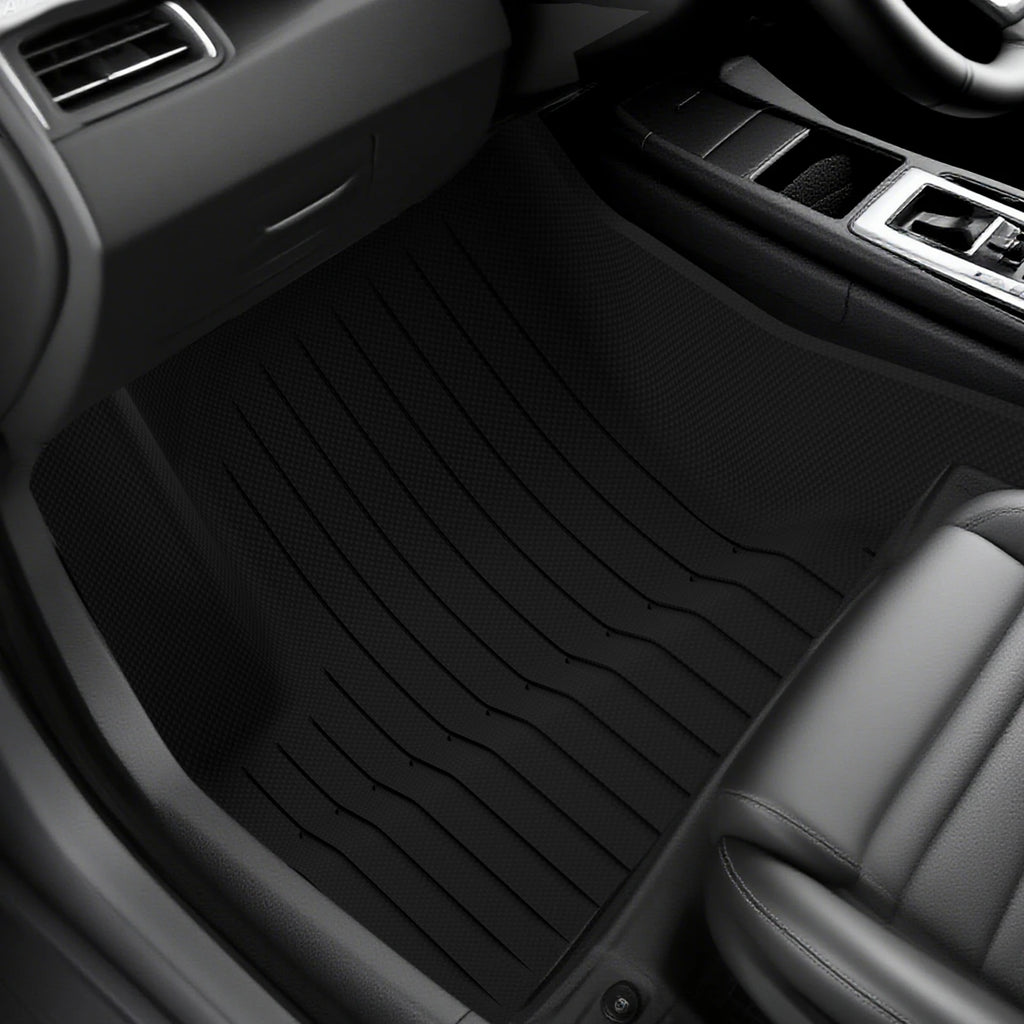 3Pcs Set Car Floor Mats for Tesla Model 3 2021-2023 All Weather Automotive Floor Mats Waterproof Heavy Duty Car Mats Flexible
