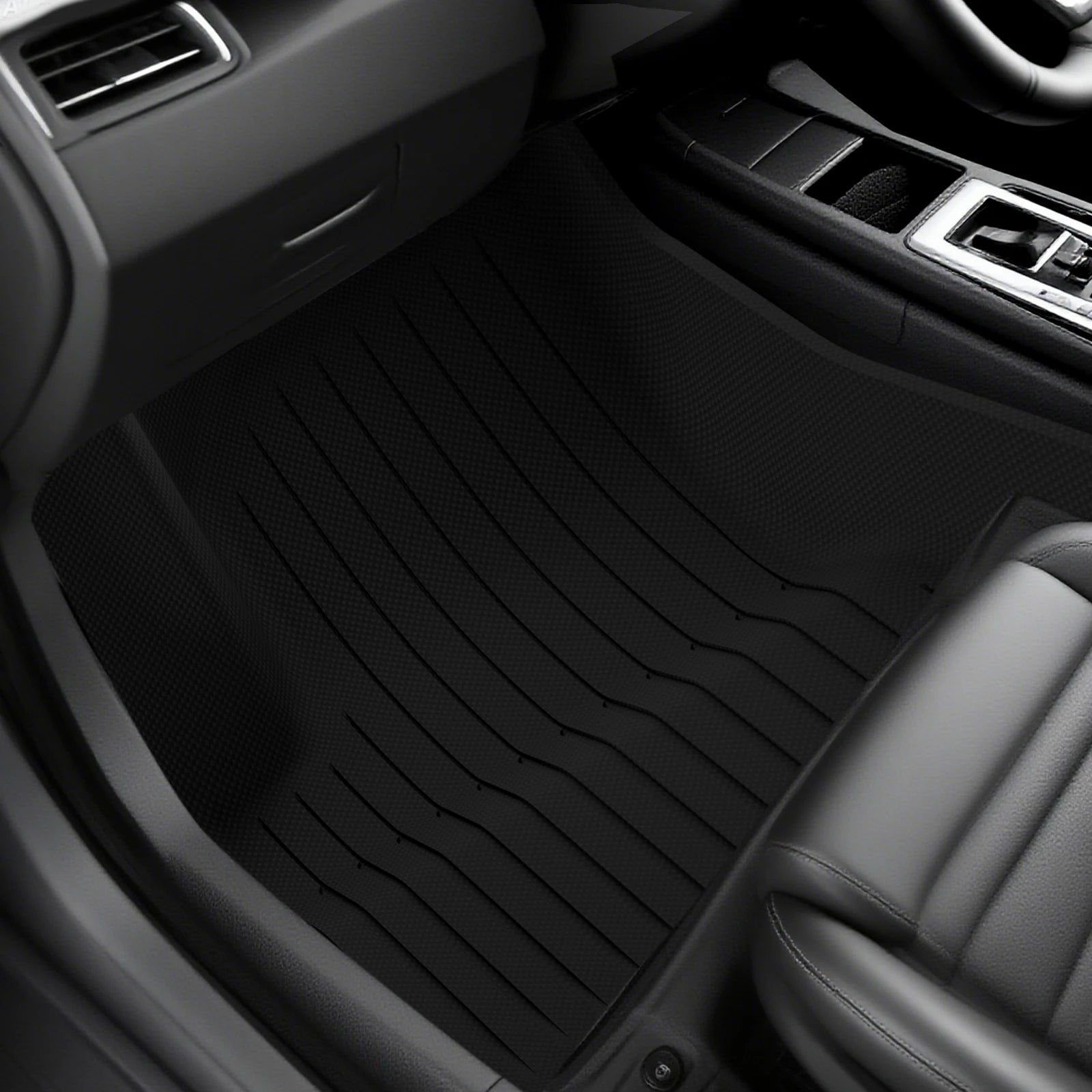 3Pcs Set Car Floor Mats for Tesla Model 3 2021-2023 All Weather Automotive Floor Mats Waterproof Heavy Duty Car Mats Flexible