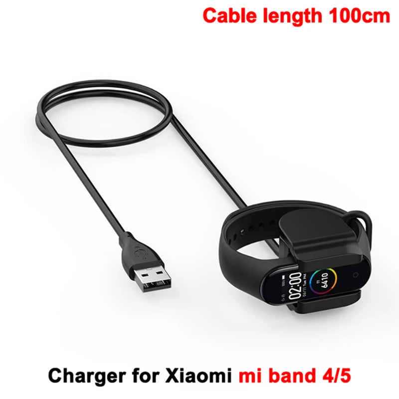 Original Magnetic Cord Charger For Xiaomi Mi Smart Band 7 Pro USB Charging Charger Base For Miband 6 5 4 3 2 Quick Charger Cable
