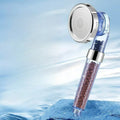 New Water Saving Handheld Rainfall Bathroom Accessories Anion Filter Shower 3 Functions High Pressure SPA Shower Head Quality