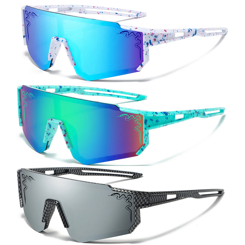3 Pairs Age 5-16 Youth Baseball Sunglasses UV400 Boys Girls Glasses Outdoor Sport Cycling Goggles Children Kids Softball Shades