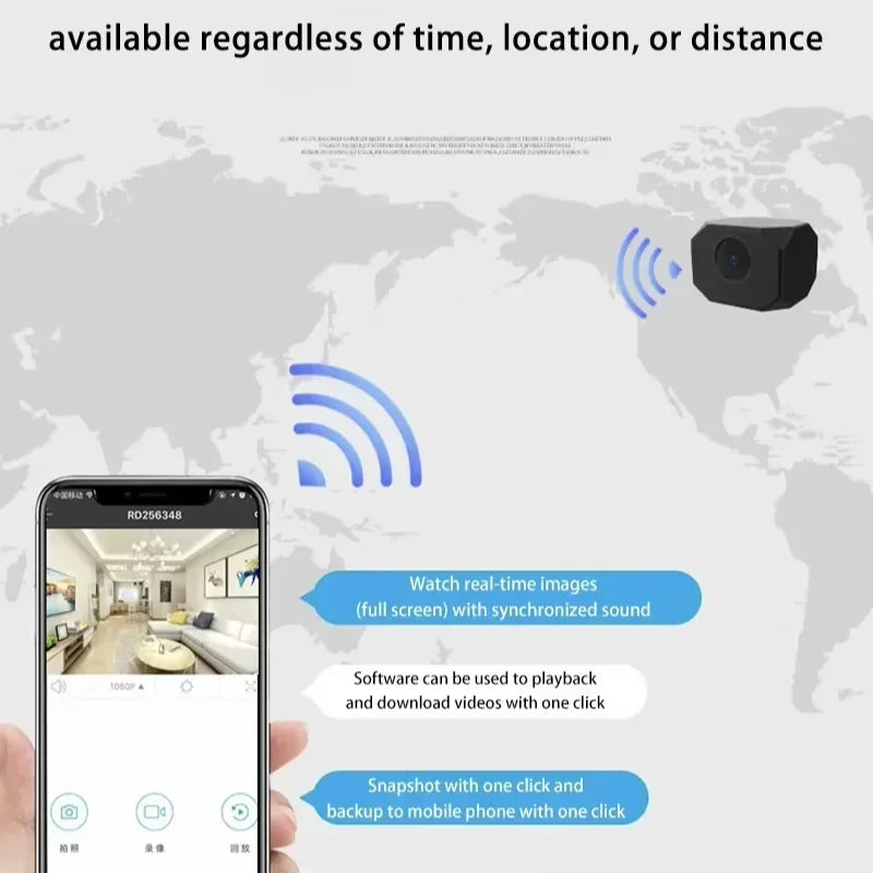 Wireless Network Camera Mobile Remote 1080p HD T99 Camera Remote Real-time Viewing Sound Recording Cloud Storage Of Images 2026