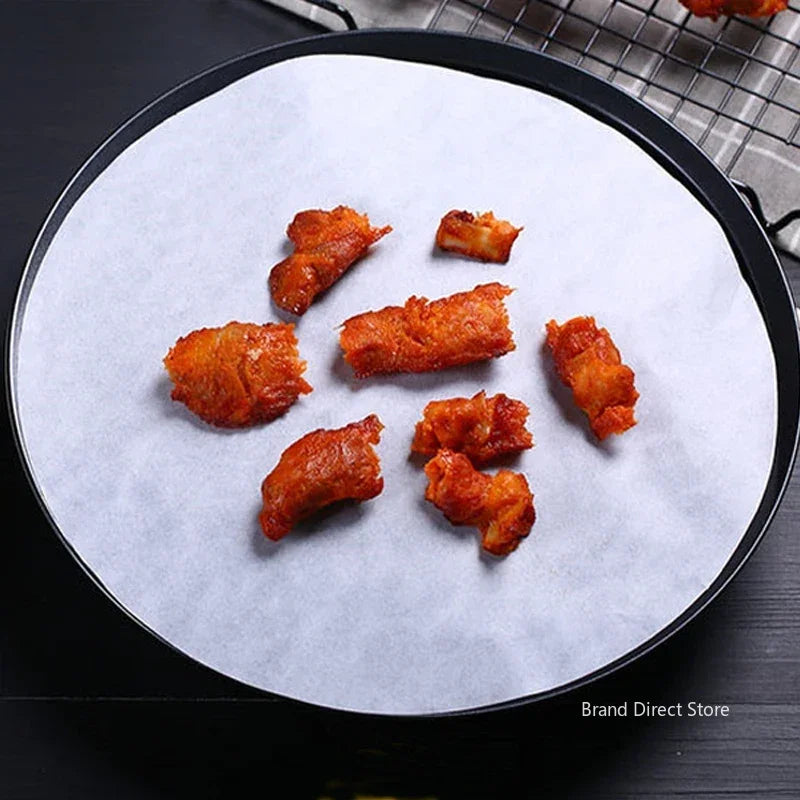 100/500Pcs 11cm Hamburger Patty Paper, Wax Papers To Separate Frozen Pressed Patties for Burger Patty Paper