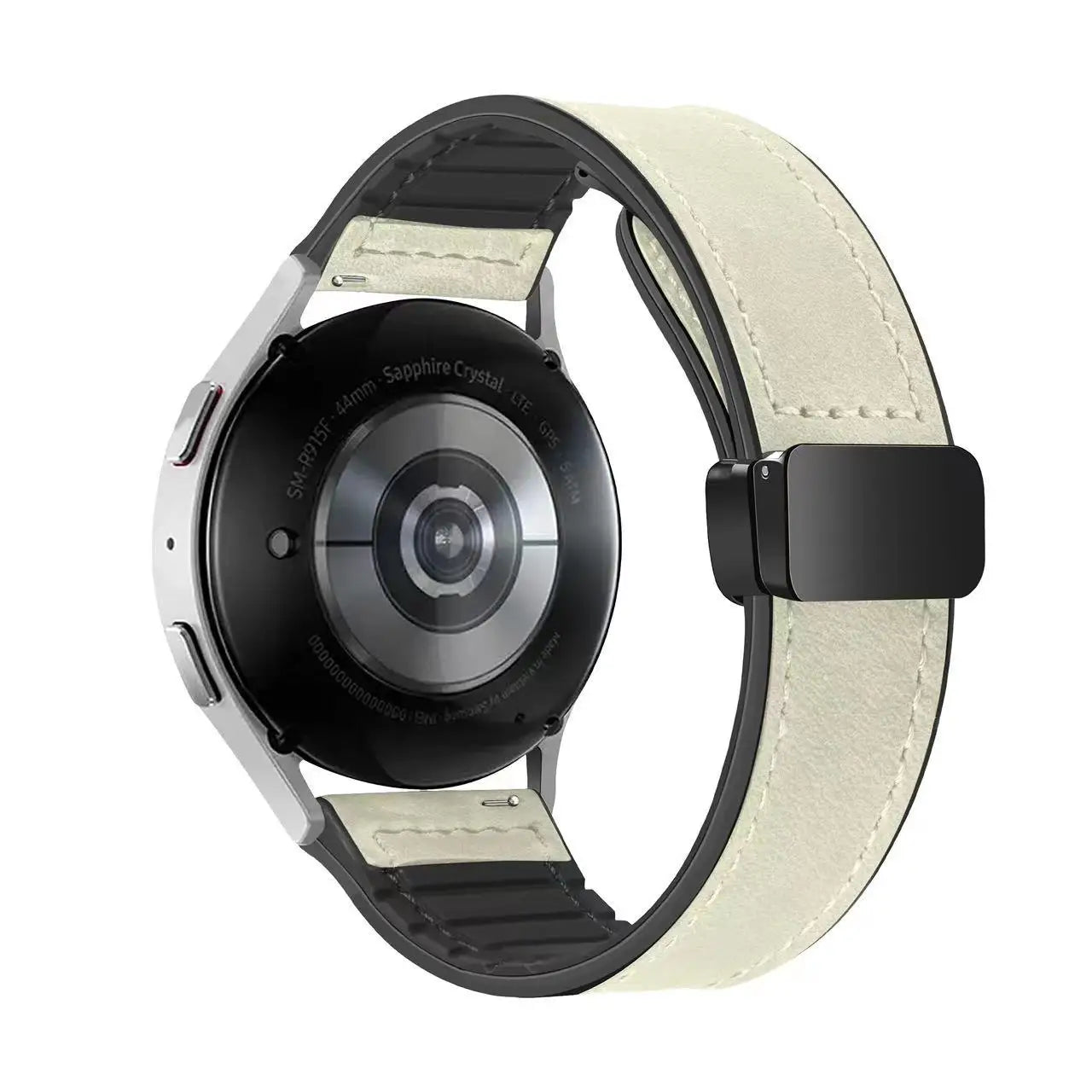Leather Silicone Strap for Samsung Galaxy Watch 6/5/4 44mm 40mm Watchband 20mm Band Bracelet Galaxy Watch6 Classic 43mm 47mm