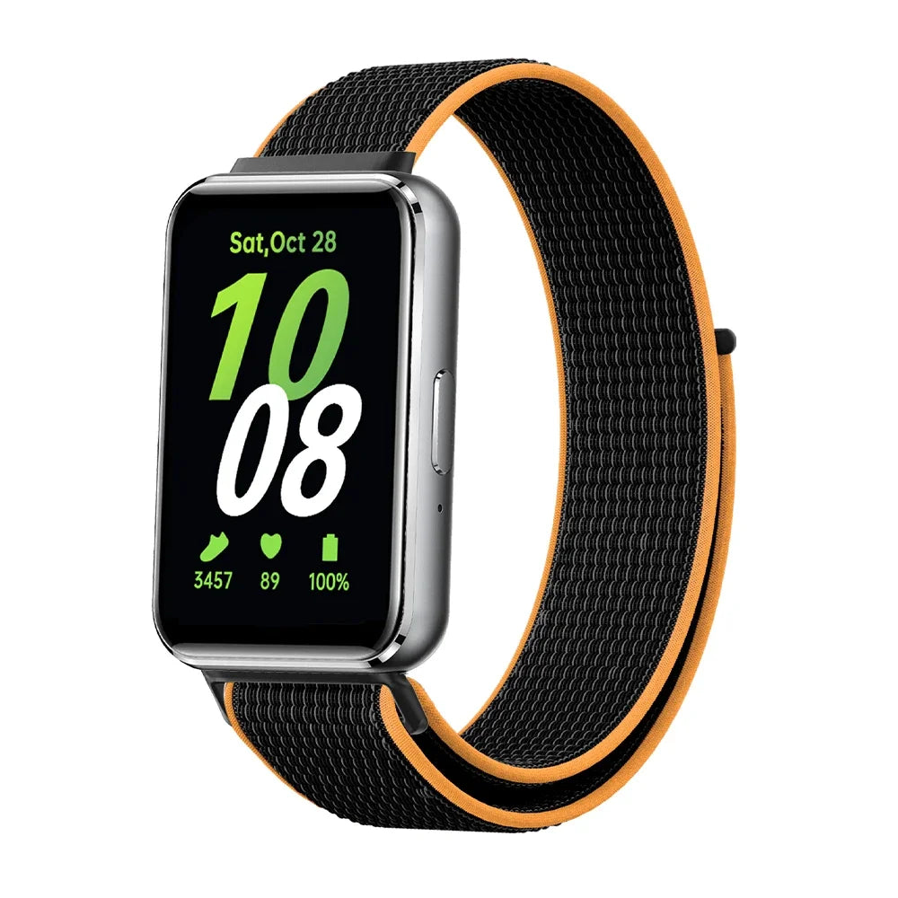 Nylon Loop Strap for Samsung Galaxy Fit 3 Adjustable Elastic Bracelet  Watchband for iWatch Samsung Galaxy Fit3 Band Accessories