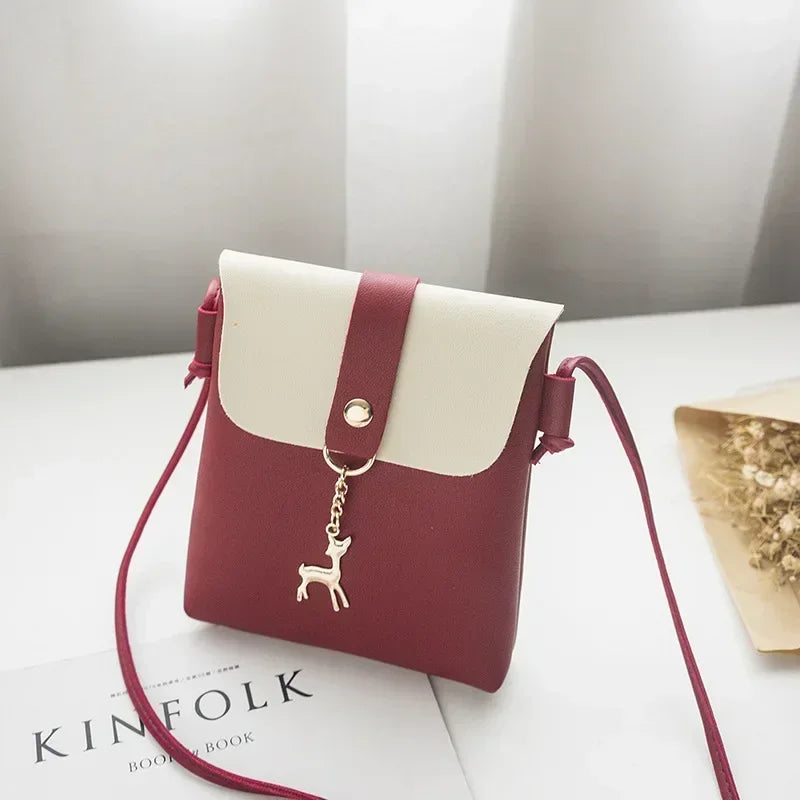 Fashion Small Shoulder Bags for Women Handbags Key Mobile Phone Bag Coin Purse Girls Personality Single Shoulder Crossbody Bags